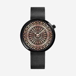 SHENGKE - luxury Quartz watch - waterproof - steel mesh strapWatches