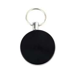 Retractable steel wire - elastic chain - stainless steel keychainKeyrings