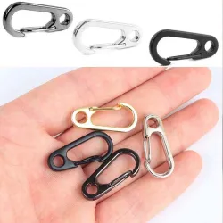 Mini carabiner - clip - hook - keychain - for bottles / keys - 5 piecesSurvival tools