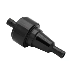 Motorcycle petrol / fuel / oil filter - universal - aluminum - 6 mmMotorbike parts