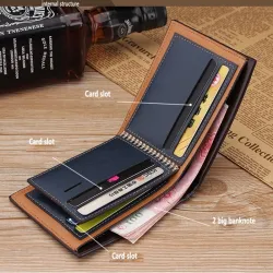 Vintage leather wallet - credit cards holdersWallets