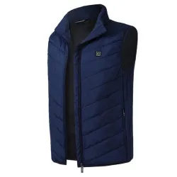 USB - electric heated - thermal vest with zippersJackets