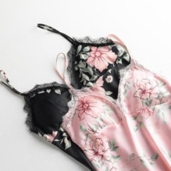 Sexy floral sleepwear shirt - mini dressLingerie