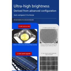 Solar street light - LED wall lamp - COB - 3-mode - motion sensor - waterproofStreet lighting