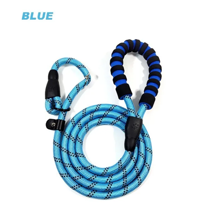 Nylon dog leash - adjustable collar - reflective - padded handleCollars & Leads