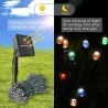 Outdoor solar light - LED garland - waterproof - 22 mSolar lighting
