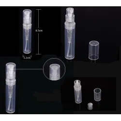 Empty perfume containers - plastic bottles - with atomizer - 20 piecesPerfumes