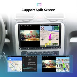 Car radio - 2 Din - 9 inch - Android 10 - 8GB - 128GB - Bluetooth - GPS - carplay - for Volkswagen Golf 5 6 PassatDin 2