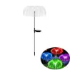 Solar garden light - waterproof - colorful fiber optic jellyfishSolar lighting