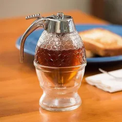 Honey dispenser - transparent jarKitchen