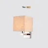 LED wall light - modern textile lamp - E27 - 5WWall lights