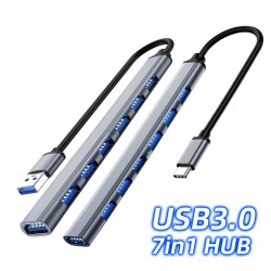 Type-C / USB A - USB 3.0 HUB - OTG - 4 / 7-port - splitter - adapterHubs