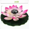Solar powered flower - lotus shape - LED - fountain / pond floating decorationSolar lighting
