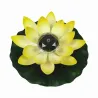 Solar powered flower - lotus shape - LED - fountain / pond floating decorationSolar lighting