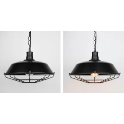 Vintage ceiling lamp - with metal shade - 110 - 220V - E27Ceiling lights