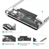ORICO - 2.5inch - transparent HDD case - with cable - SATA to USB3.0HDD case