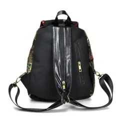 Canvas backpack - colorful ethnic designBackpacks