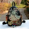 Canvas backpack - colorful ethnic designBackpacks