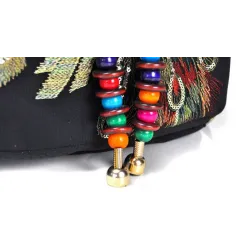 Canvas backpack - colorful ethnic designBackpacks