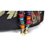 Canvas backpack - colorful ethnic designBackpacks
