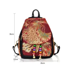 Canvas backpack - colorful ethnic designBackpacks