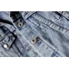 Short denim jacket - with decorative pearlsJackets