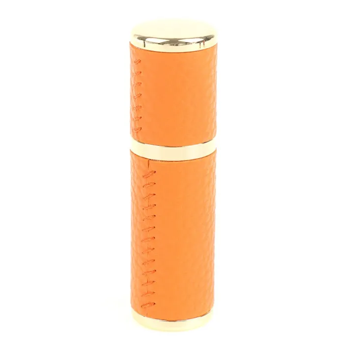 Leather perfume bottle - empty metal container - 5mlPerfumes