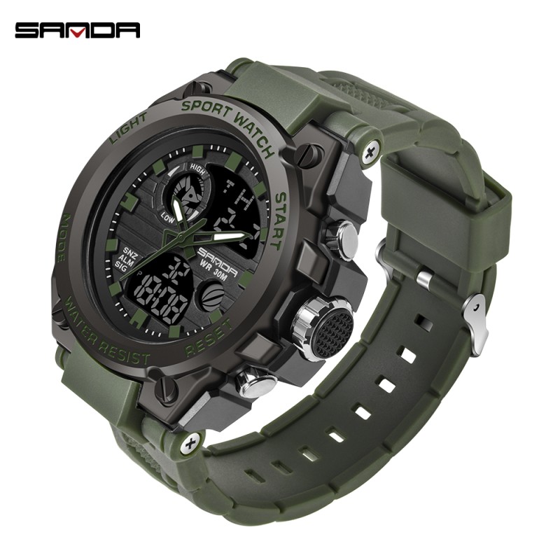 SANDA - sports Quartz watch - luminous - waterproofWatches