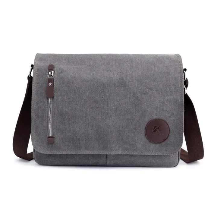 Rectangular shoulder canvas bagBags