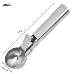 Multifunction ice cream scoop - stainless steelCutlery