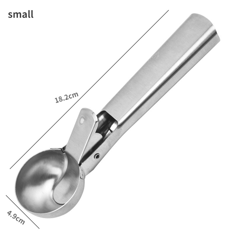 Multifunction ice cream scoop - stainless steelCutlery