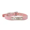 Dogs / cats collar - ID Tag - personalized - engraved - leatherCollar & Leads