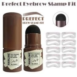 Colored eyebrow stamp - with stencils - professional shaping kitEyes