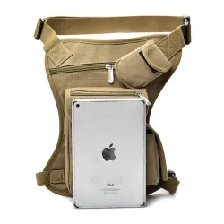Canvas waist / leg bag - with beltBags