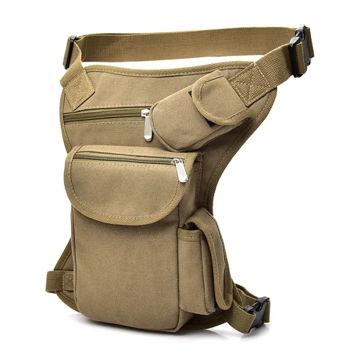 Canvas waist / leg bag - with beltBags