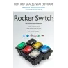 4 Pin DPST - T85 - car / boat toggle - rocker switch with LED - waterproofSwitches