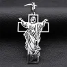 Jesus / cross - metal keychainKeyrings