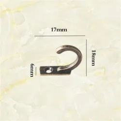 Mini wall mounted hook - hanger - 5 piecesFurniture