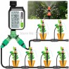 Rain sensor - watering irrigation timer - electronic / automatic garden sprinkler - LCD screenSprinklers
