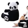 Panda shaped small sofa - seat - plush toy - for childrenCuddly toys