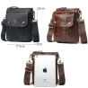 Luxurious shoulder bag - flap design - genuine leatherBags