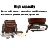 Luxurious shoulder bag - flap design - genuine leatherBags