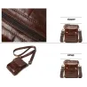 Luxurious shoulder bag - flap design - genuine leatherBags