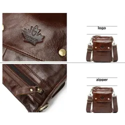Luxurious shoulder bag - flap design - genuine leatherBags
