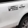 Gas Or Ass - vinyl car sticker 15 * 7 cmStickers