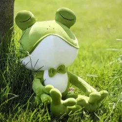 Cute sleepy frog - plush toy - 37-50cmCuddly toys