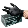 10/20/50/100PCS Black Nitrile Disposable Gloves for Work Latex Free Home Cleaning Glove Textured Mechanic Tattoo Hair Dye Beauty
