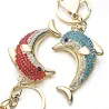 Crystal dolphin - keyringKeyrings