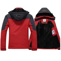 Water Resistant Windproof Thick Hooded Winter JacketJackets