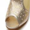 Elegant Shiny Sandals BootiesSandals